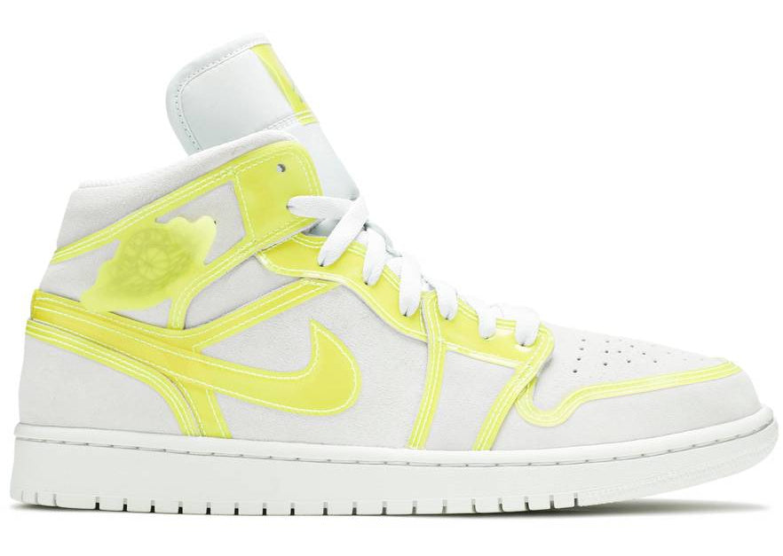 Air Jordan 1 Mid LX Off White Opti Yellow (Wmns) (2021) | MrSneaker