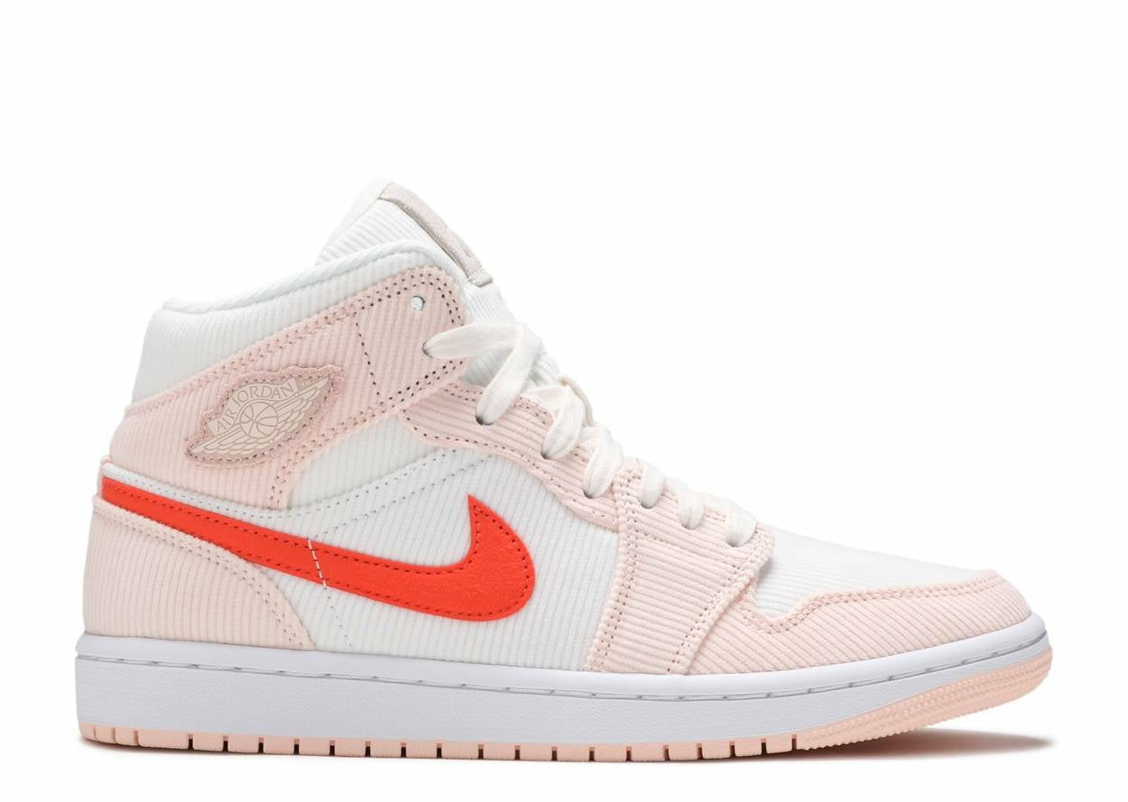 Air Jordan 1 Mid SE "Corduroy Sail" (Wmns) (2021) | MrSneaker