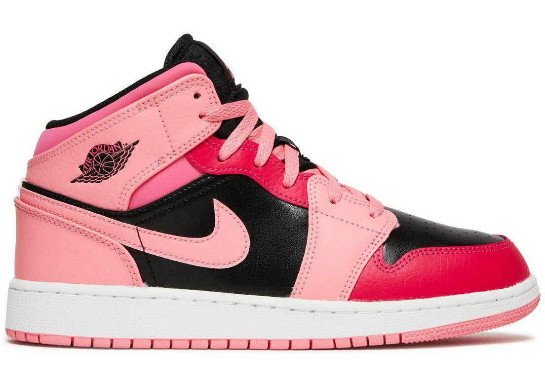 Air Jordan 1 Mid 'Coral Chalk" (GS/Juniors) (2021) | MrSneaker