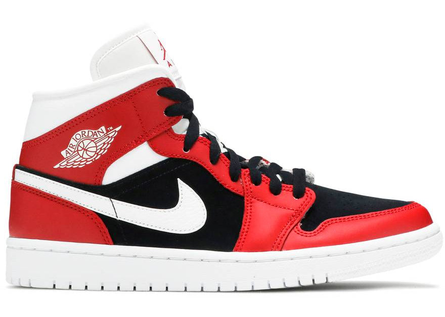 Air Jordan 1 Mid "Gym Red Black" (Wmns) (2020) | MrSneaker