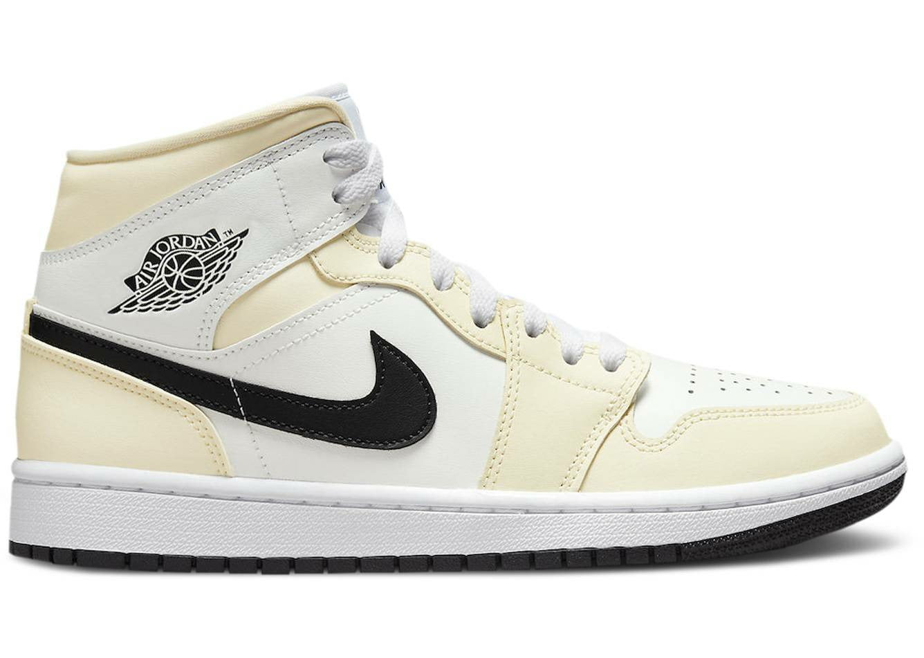 Wmns Air Jordan 1 Mid "Coconut Milk" (2021) | MrSneaker