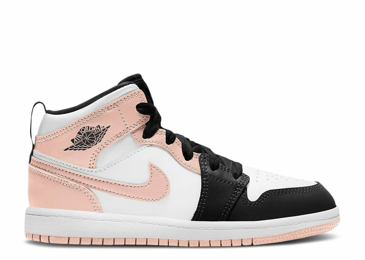 Air Jordan 1 Mid "Arctic Orange Black Toe" (PS/Kids) | MrSneaker