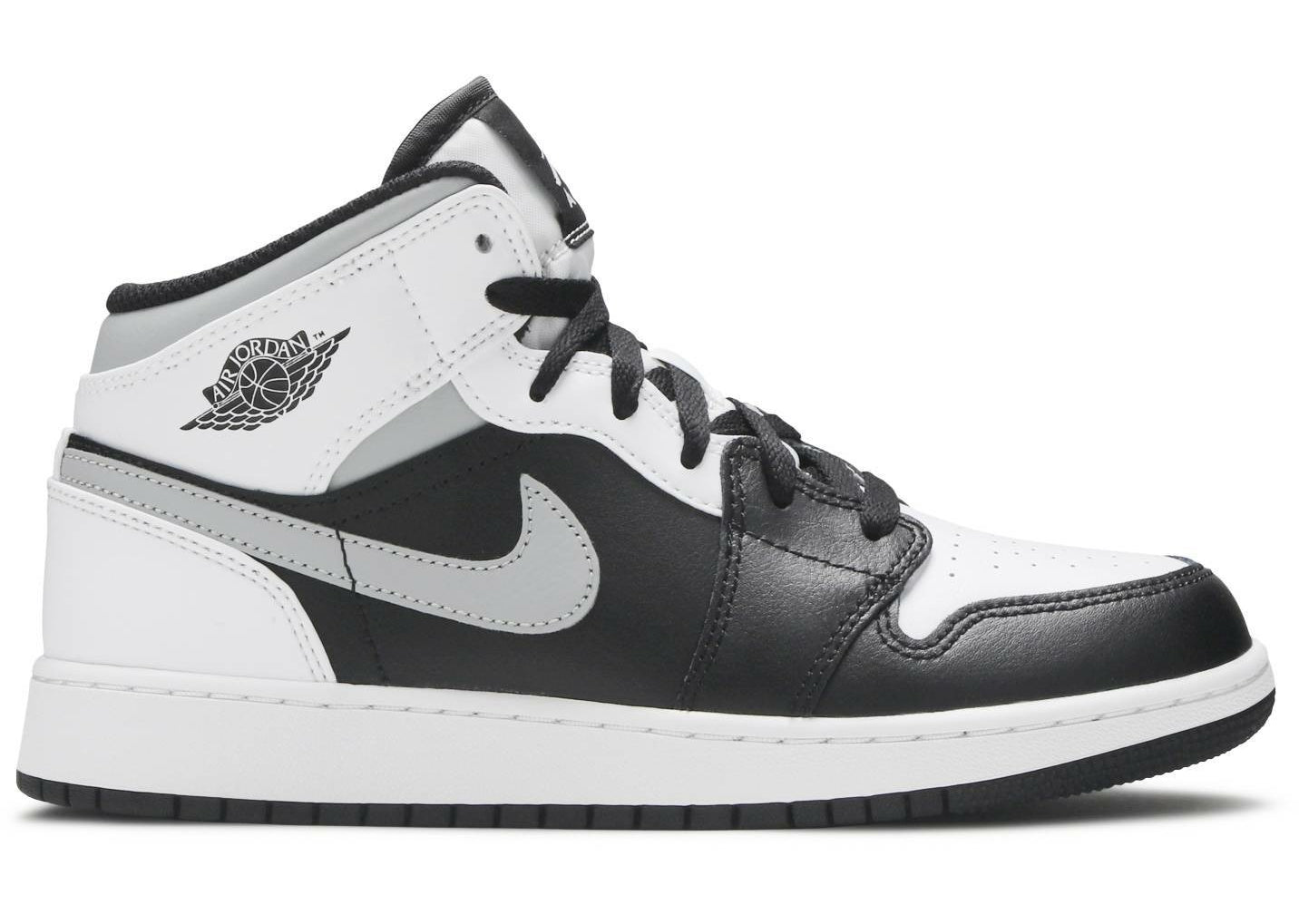 Air Jordan 1 Mid "White Shadow" (GS/Juniors) (2020) | MrSneaker