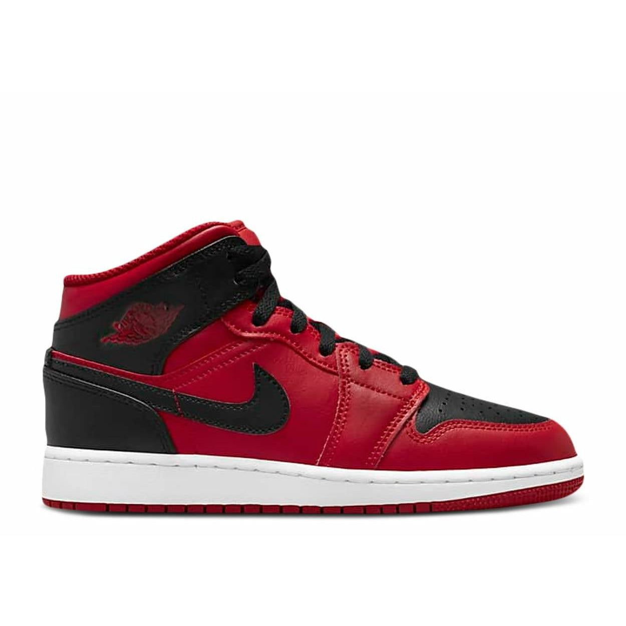 Air Jordan 1 Mid "Reverse Bred" (GS/Juniors) (2022) | MrSneaker
