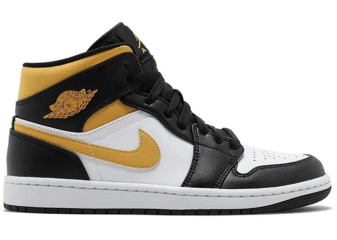 Air Jordan 1 Mid "White Pollen Black" | MrSneaker