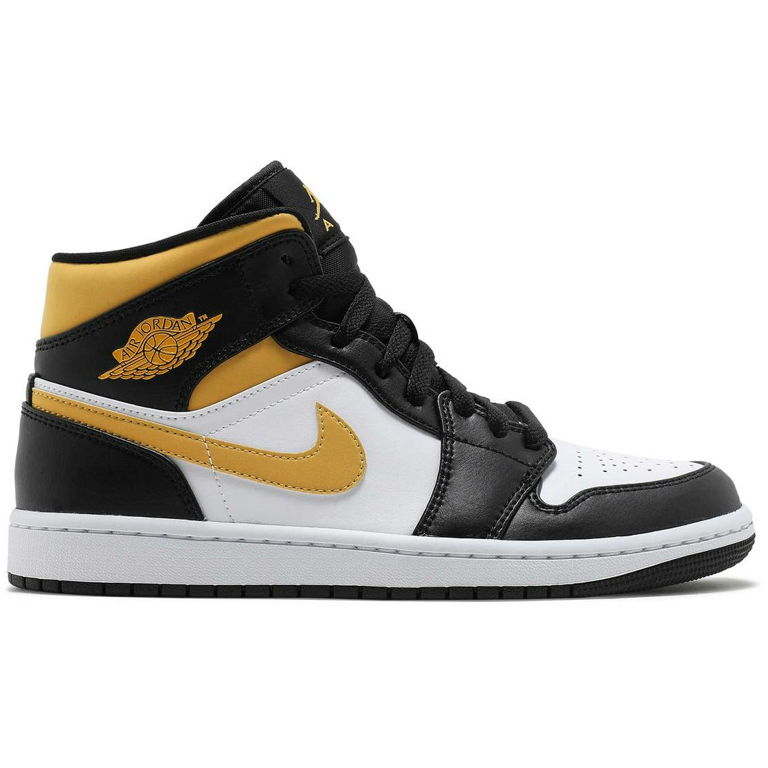 Air Jordan 1 Mid "White Pollen Black" | MrSneaker