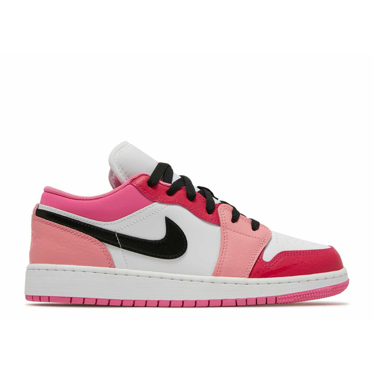 Air Jordan 1 Low "Pink Red" (GS/Juniors) (2021) | MrSneaker