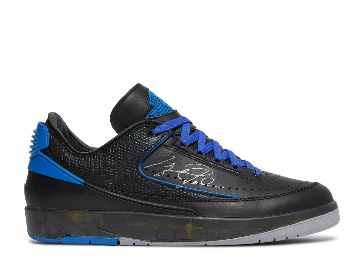 Off-White X Air Jordan 2 Retro Low SP "Black Blue" (2021) | MrSneaker