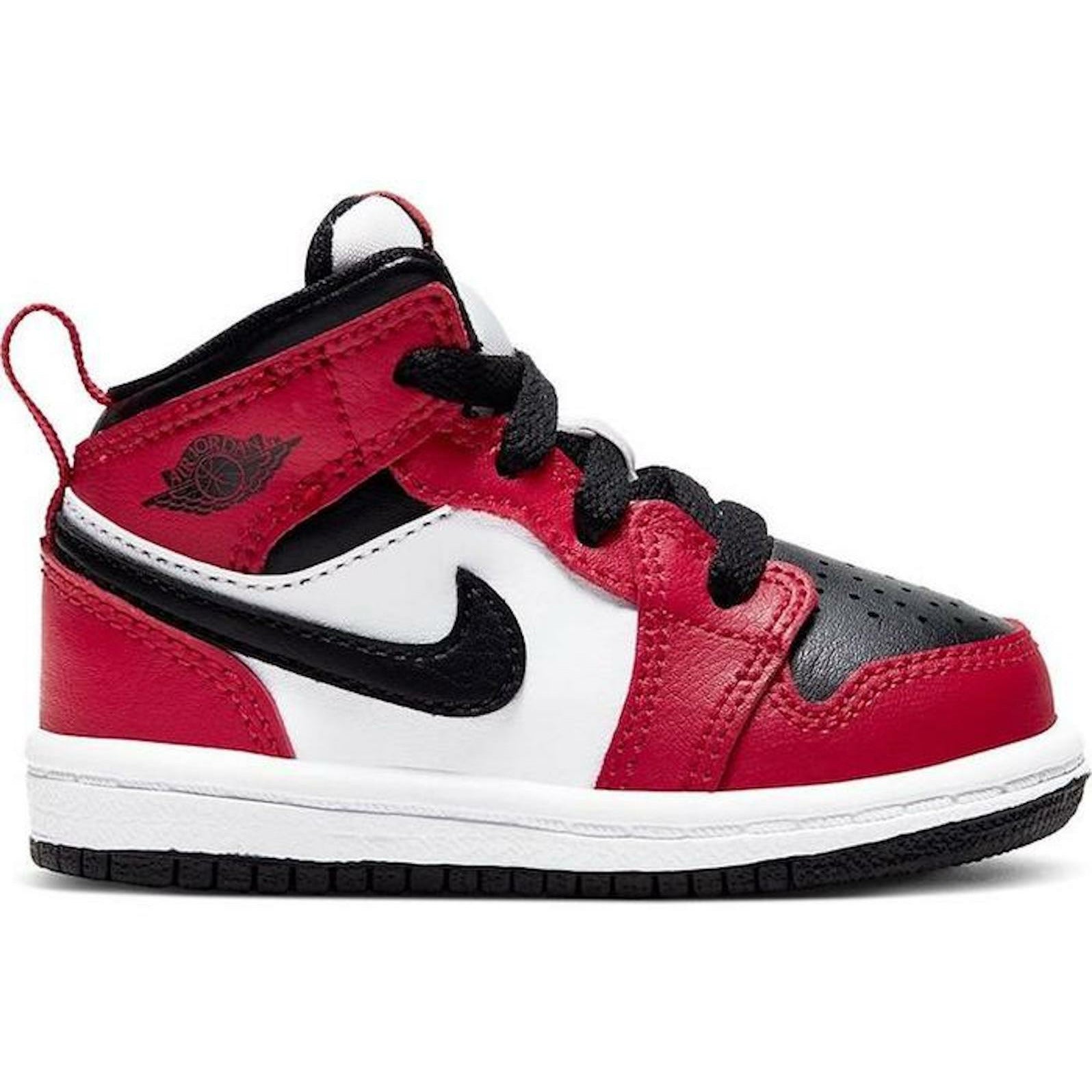 Air Jordan 1 Mid "Chicago Black Toe" (TD/Toddlers) | MrSneaker