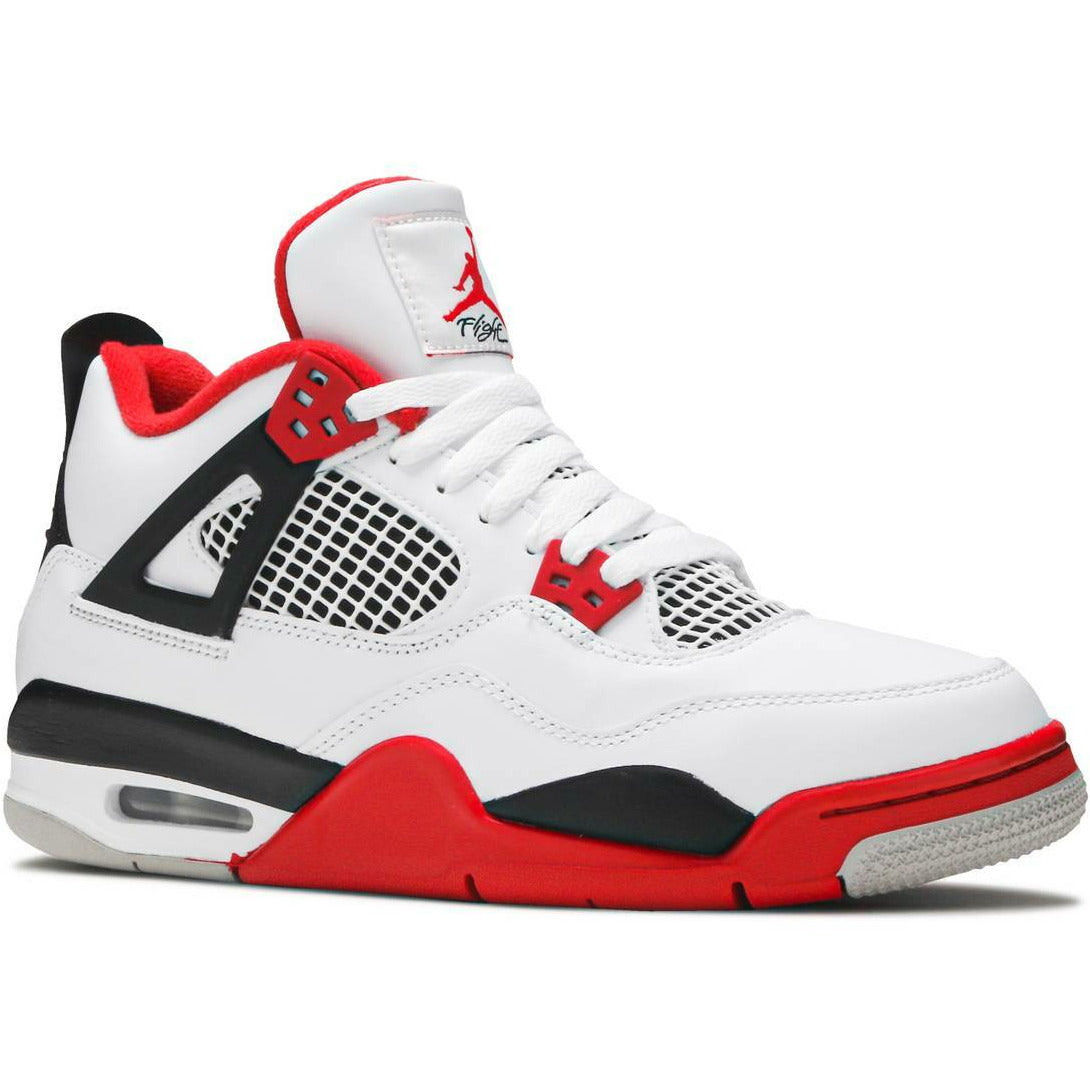 Air Jordan 4 Retro "Fire Red" (GS/Juniors) (2020) | MrSneaker
