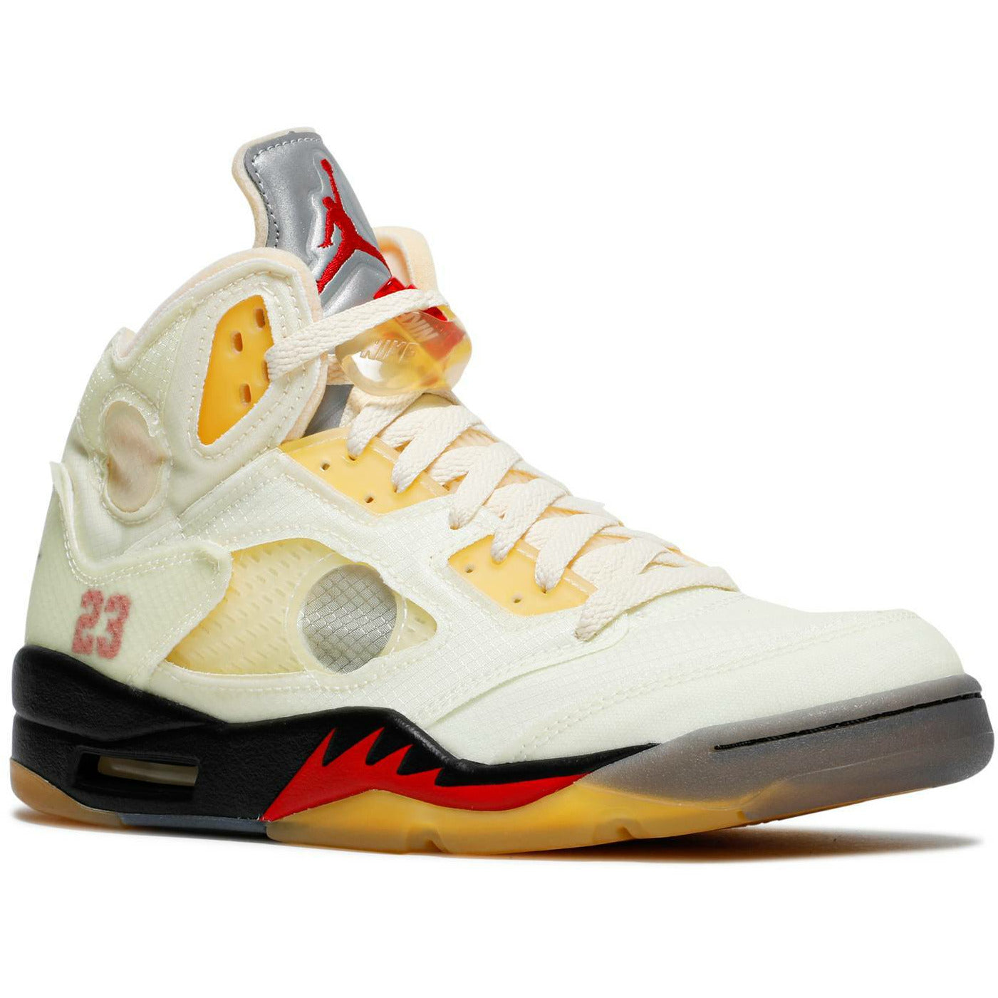 Off-White X Air Jordan 5 Retro "Sail" (2020) | MrSneaker