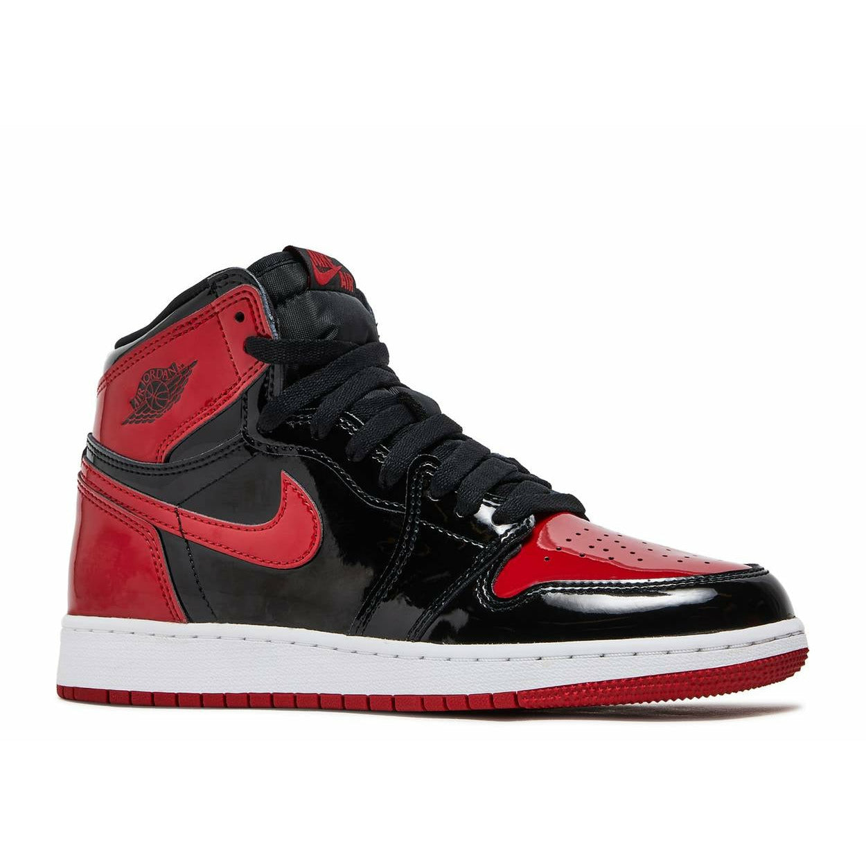 Air Jordan 1 Retro High OG "Patent Bred" (GS/Juniors) (2021) | MrSneaker