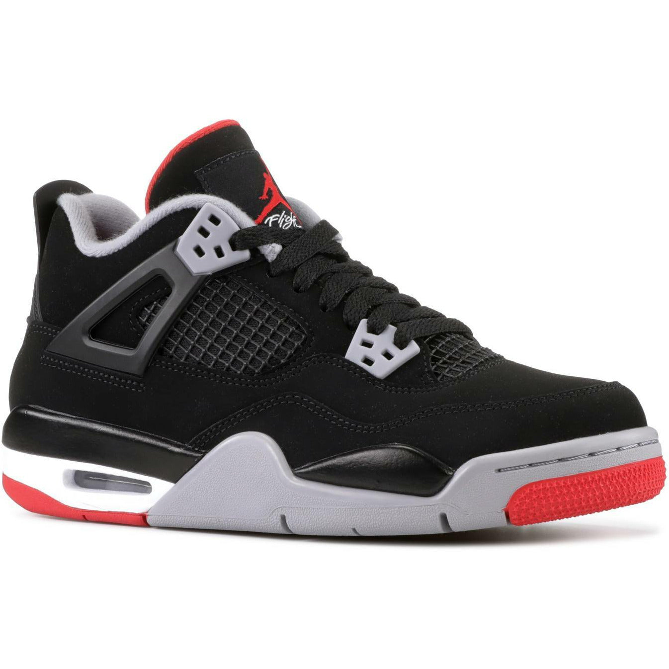 Air Jordan 4 Retro "Bred" (GS/Juniors) (2019) | MrSneaker