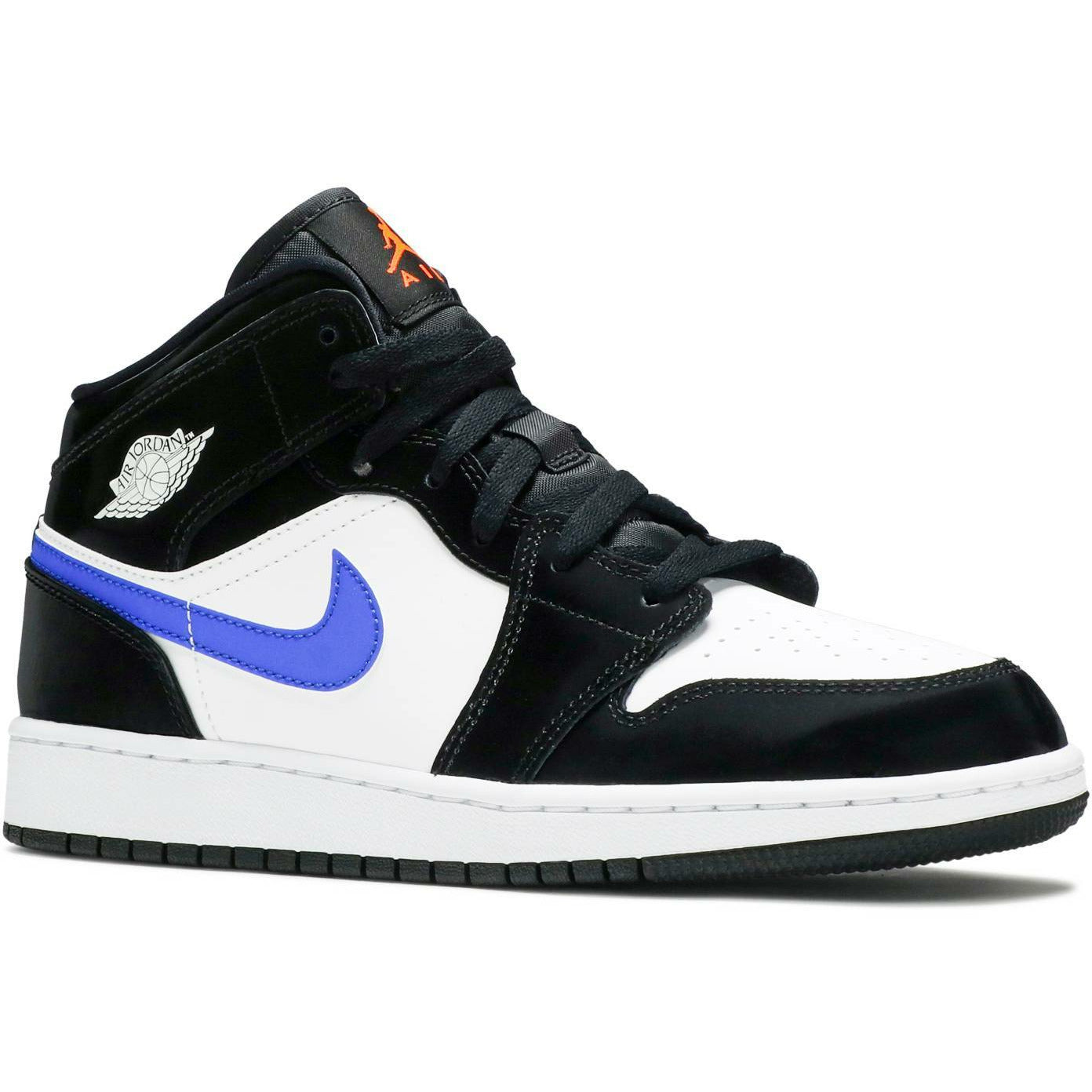 Air Jordan 1 Mid "Black Racer Blue White" (GS/Juniors) (2020) | MrSneaker