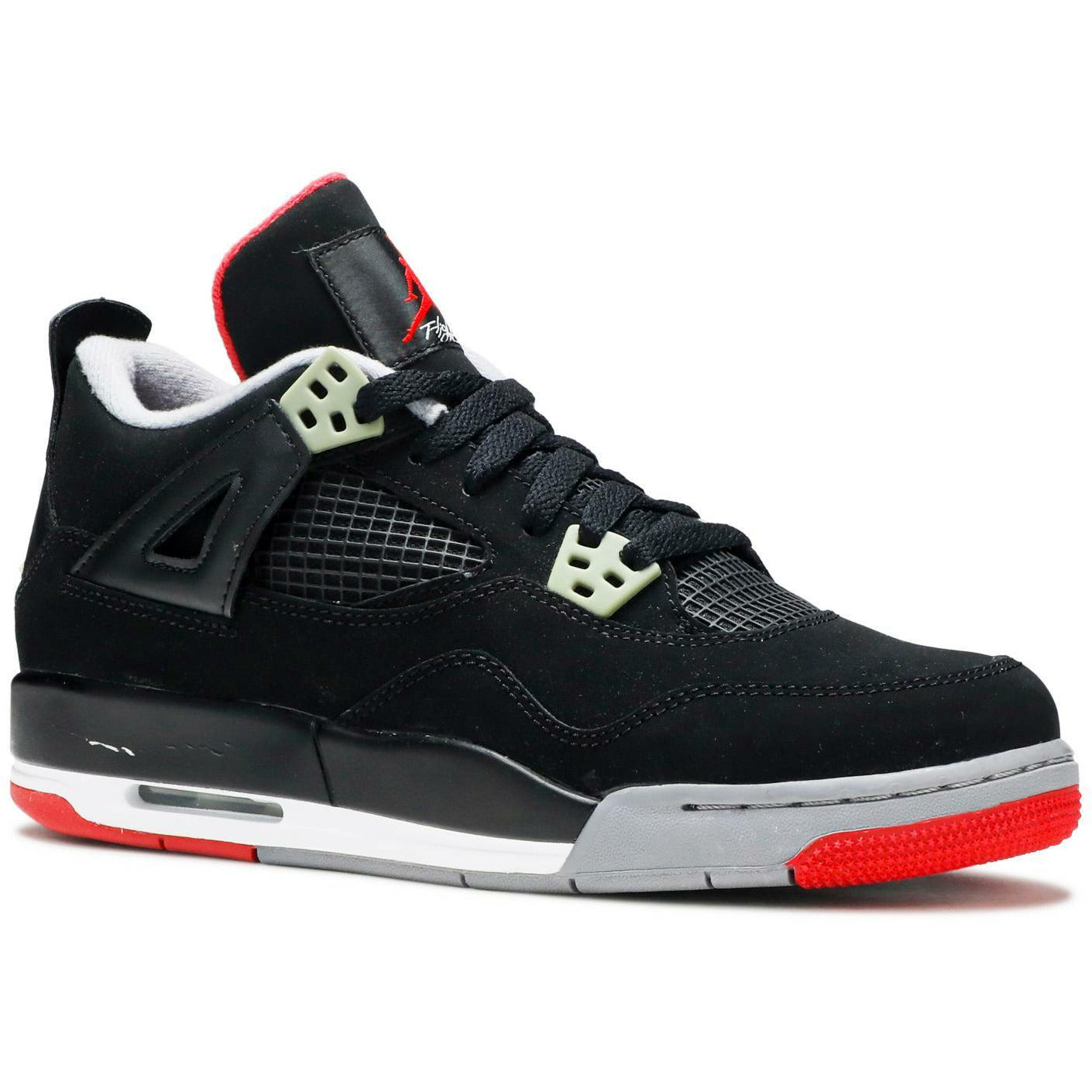 Air Jordan 4 Retro "Bred / Black Cement" (GS/Juniors) (2012) | MrSneaker