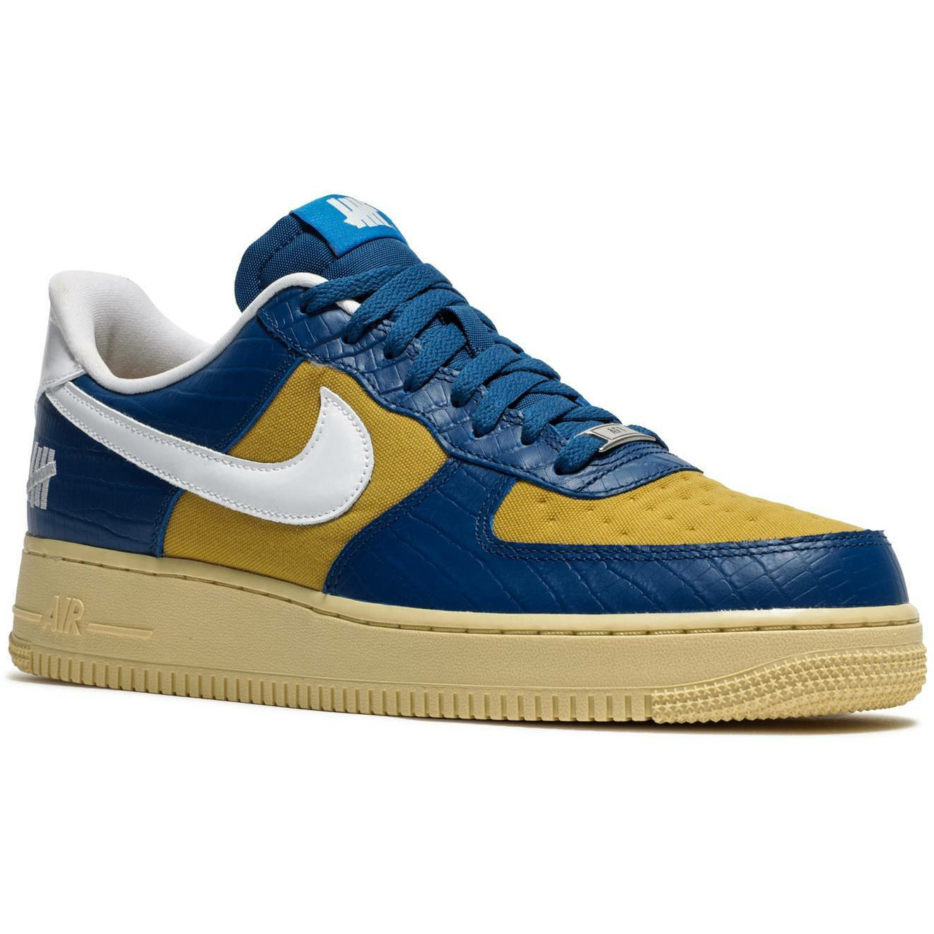 Undefeated x Air Force 1 Low "Blue Croc" (2021) | MrSneaker