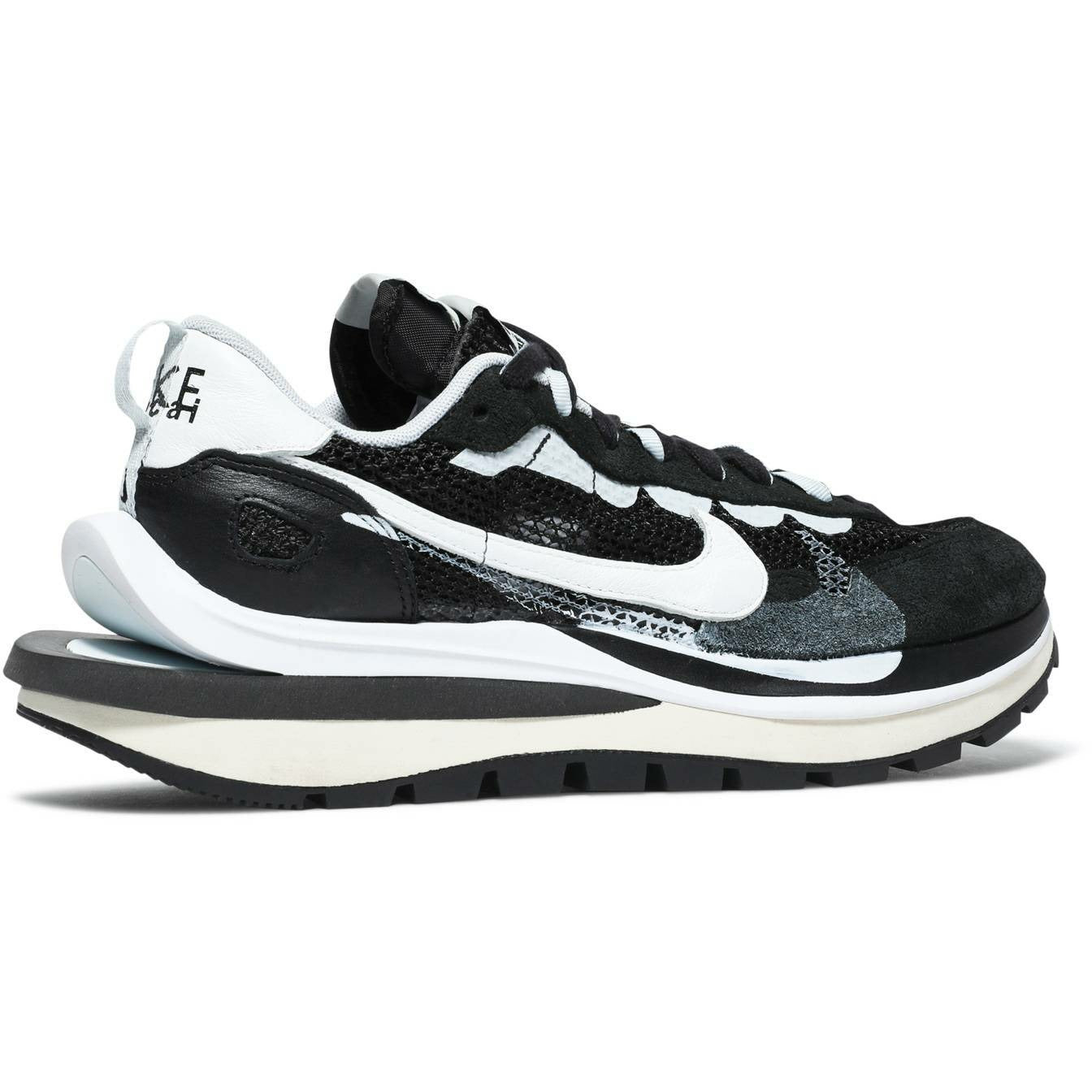 Sacai X Vaporwaffle "Black White" (2020) | MrSneaker