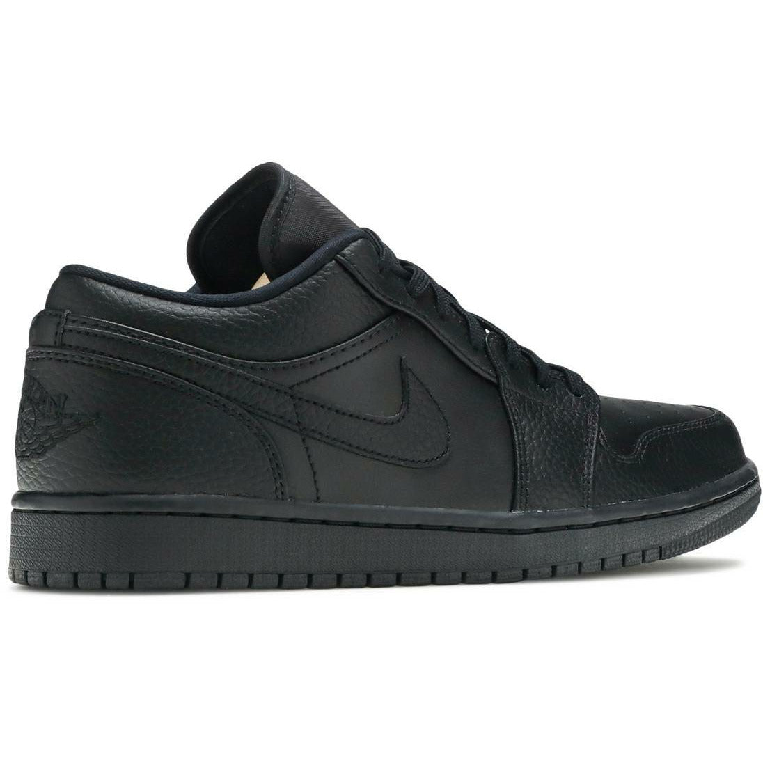 Air Jordan 1 Low "Triple Black" Tumbled Leather (2020) | MrSneaker