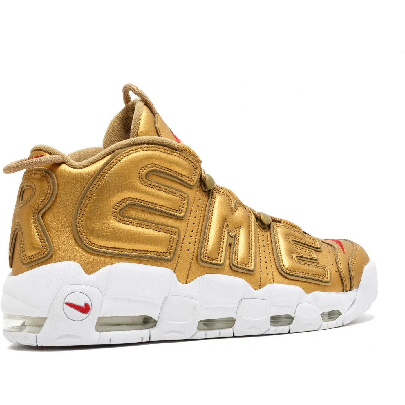 Supreme X Air More Uptempo "Metallic Gold" (2017) | MrSneaker