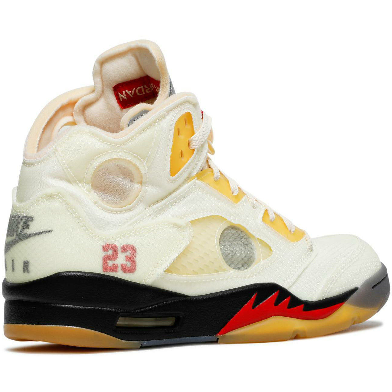 Off-White X Air Jordan 5 Retro "Sail" (2020) | MrSneaker