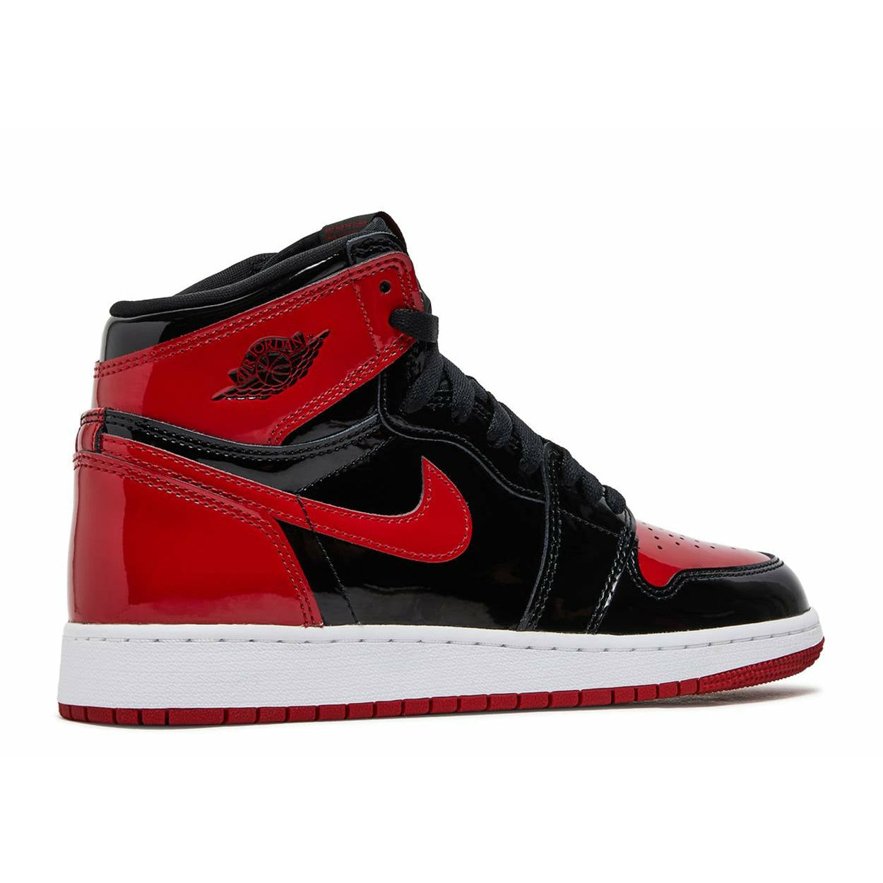 Air Jordan 1 Retro High OG "Patent Bred" (GS/Juniors) (2021) | MrSneaker