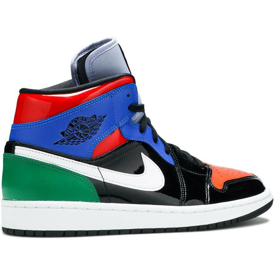 Air Jordan 1 Mid "Multi Patent" (Wmns) (2020) | MrSneaker