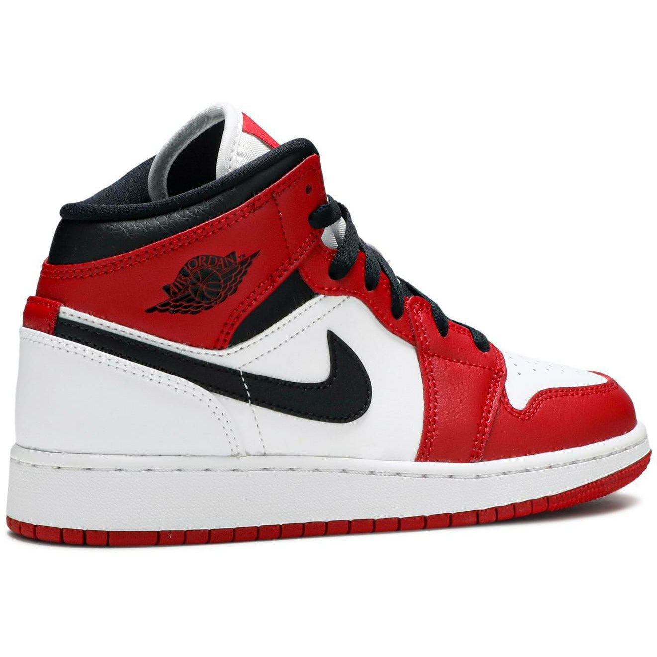 Air Jordan 1 Mid "Chicago White Toe" (GS/Juniors) (2020) | MrSneaker