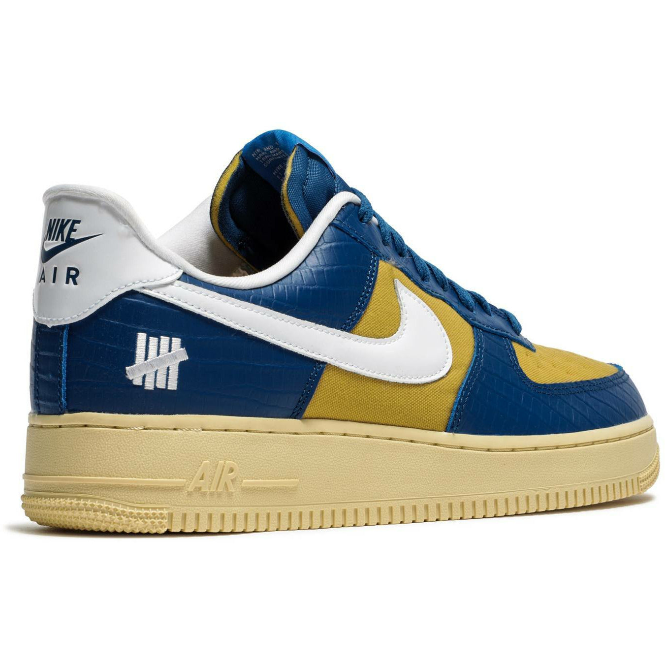Undefeated x Air Force 1 Low "Blue Croc" (2021) | MrSneaker