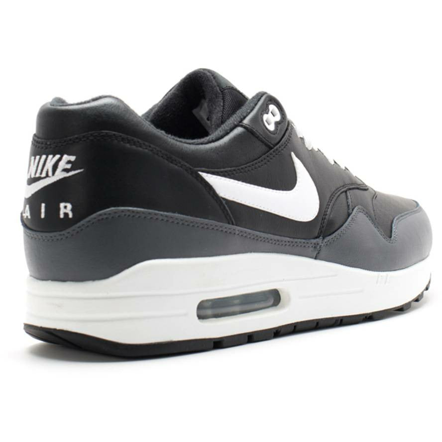 Air Max 1 Leather "Black Grey White" | MrSneaker