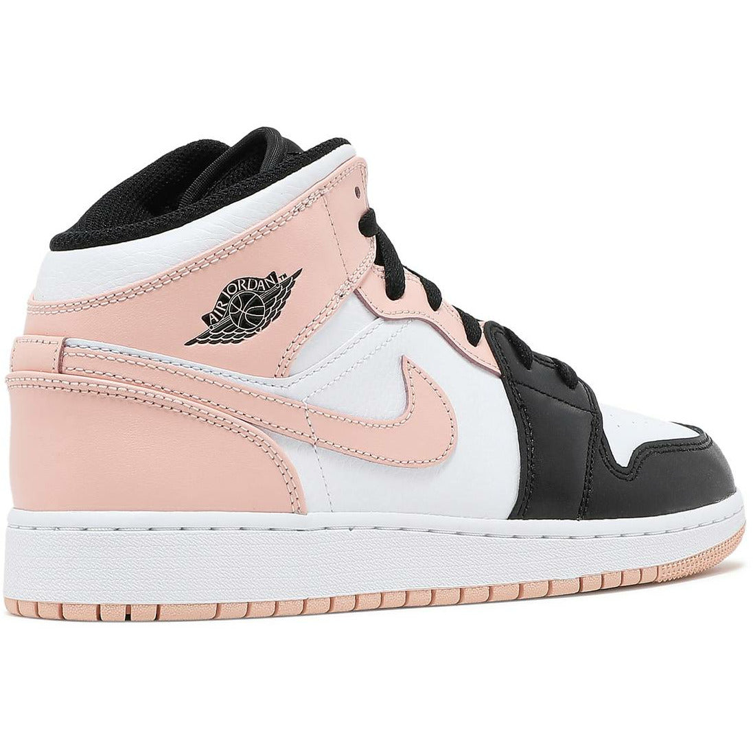 Air Jordan 1 Mid "Crimson Tint Toe" (GS/Juniors) (2021) | MrSneaker
