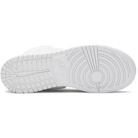 Air Jordan 1 Mid "Triple White" (GS/Juniors) (2020) | MrSneaker