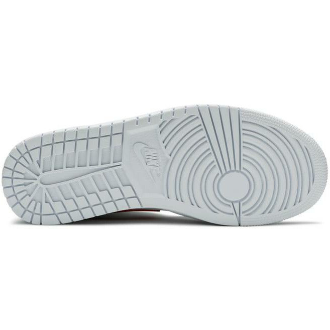 Wmns Air Jordan 1 Mid "White University Red" (2020) | MrSneaker