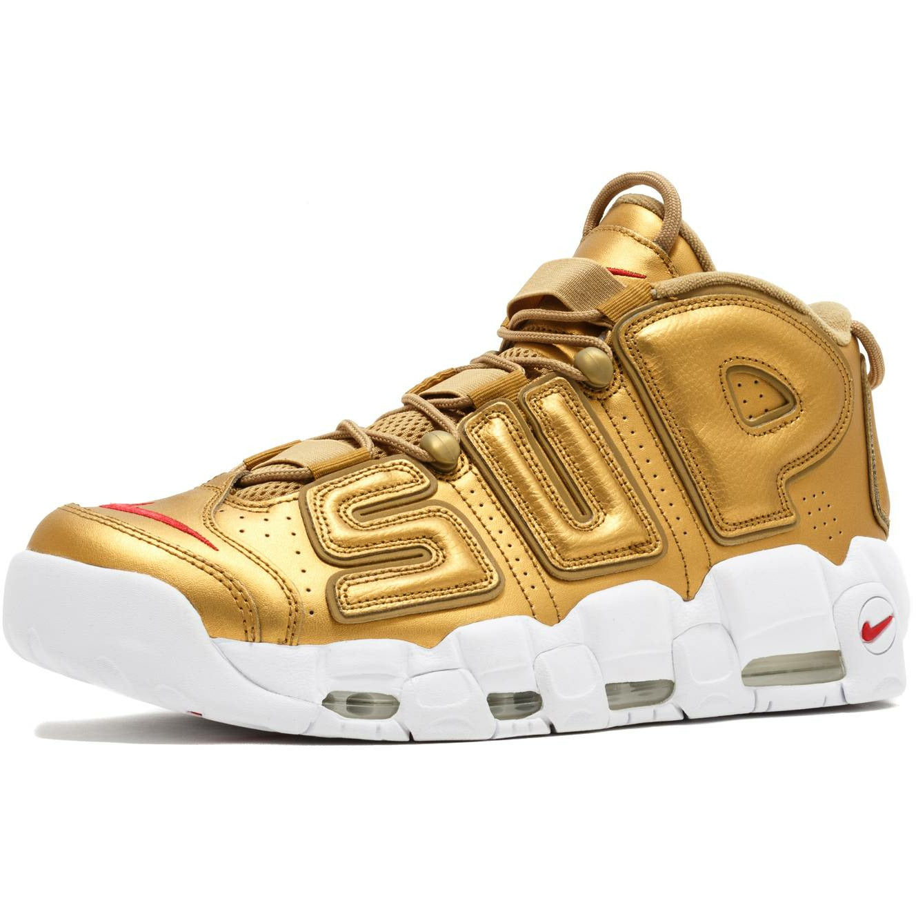 Supreme X Air More Uptempo "Metallic Gold" (2017) | MrSneaker