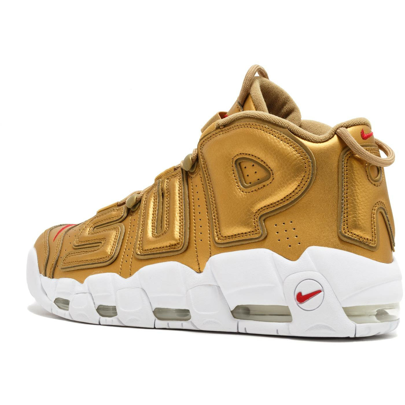 Supreme X Air More Uptempo "Metallic Gold" (2017) | MrSneaker
