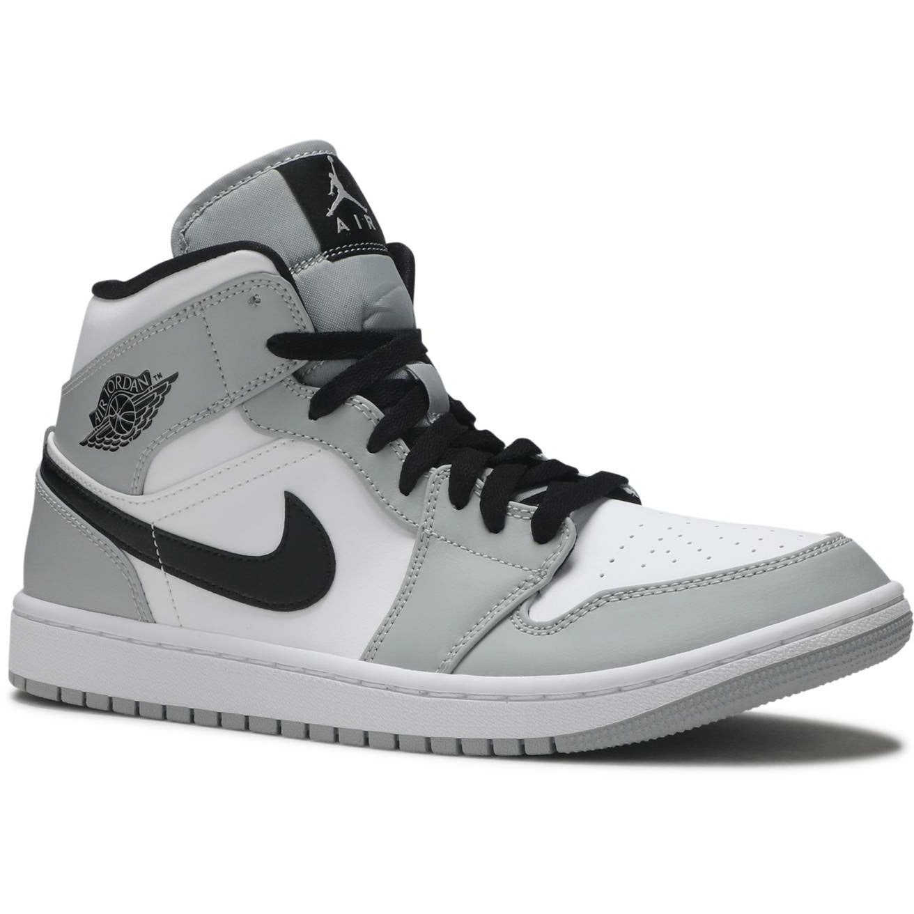 Air Jordan 1 Mid "Light Smoke Grey" | MrSneaker