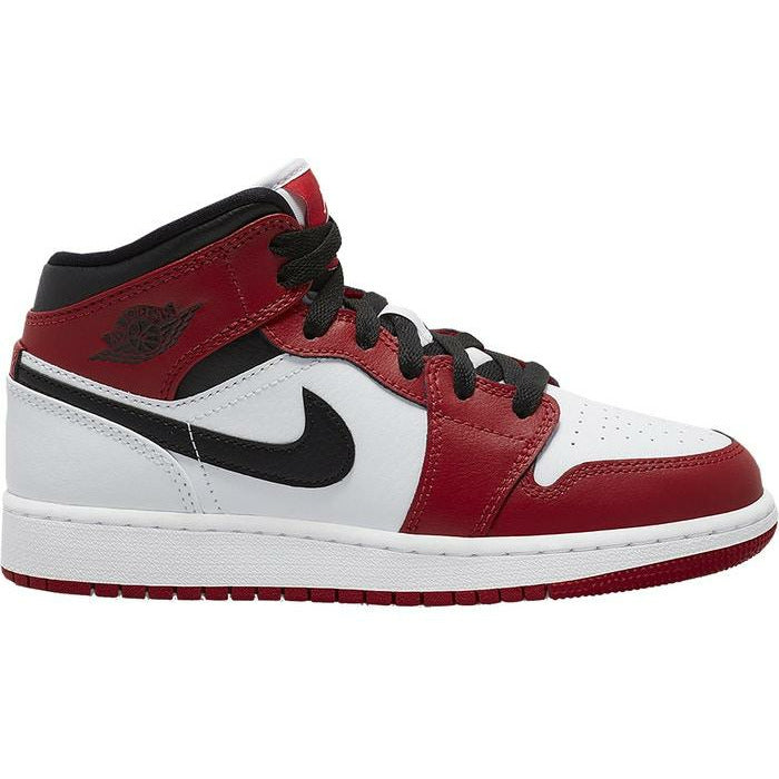 Air Jordan 1 Mid "Chicago White Toe" (PS/Kids) | MrSneaker