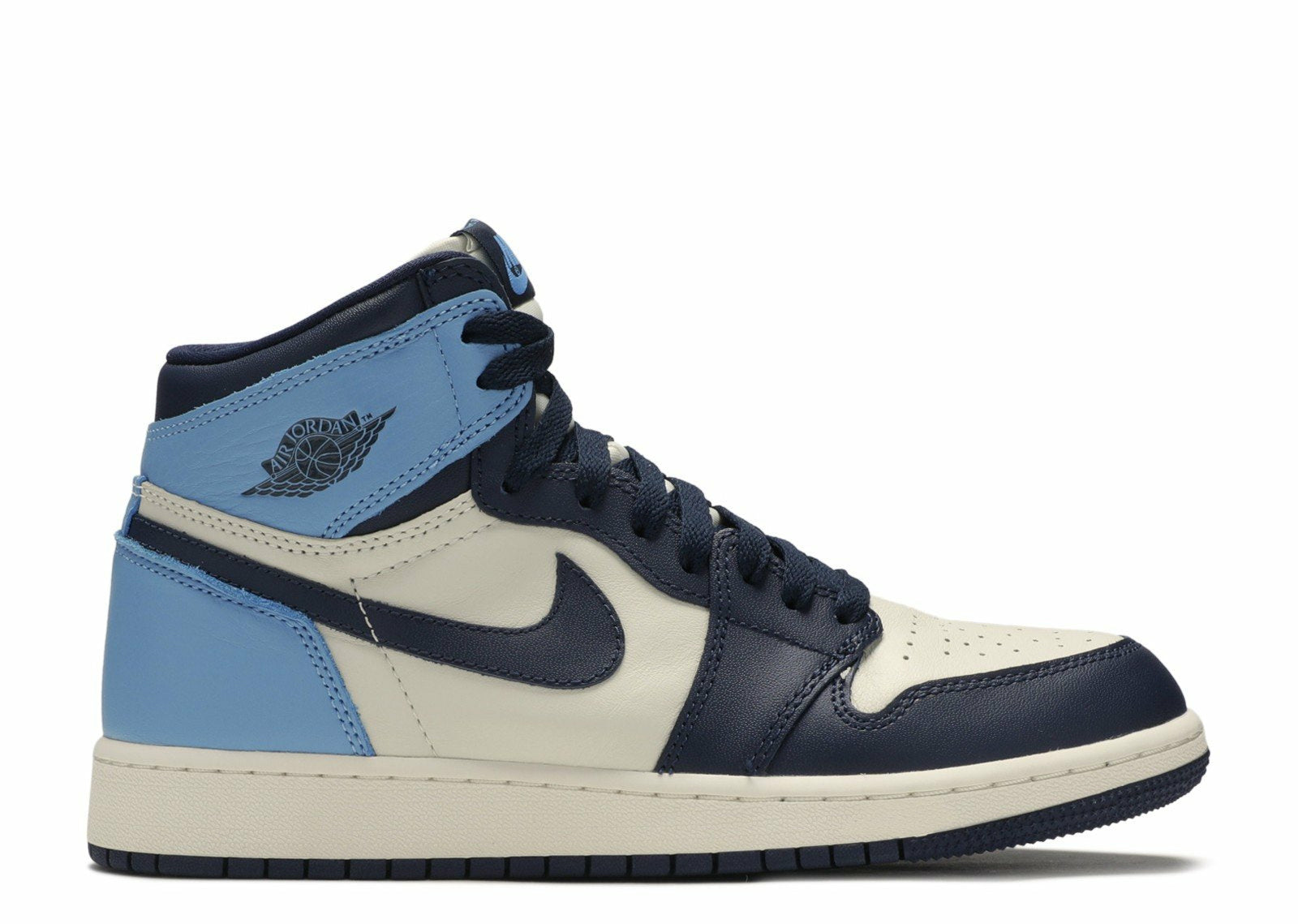 Air Jordan 1 Retro High OG "Obsidian UNC" (GS/Juniors) (2019) | MrSneaker