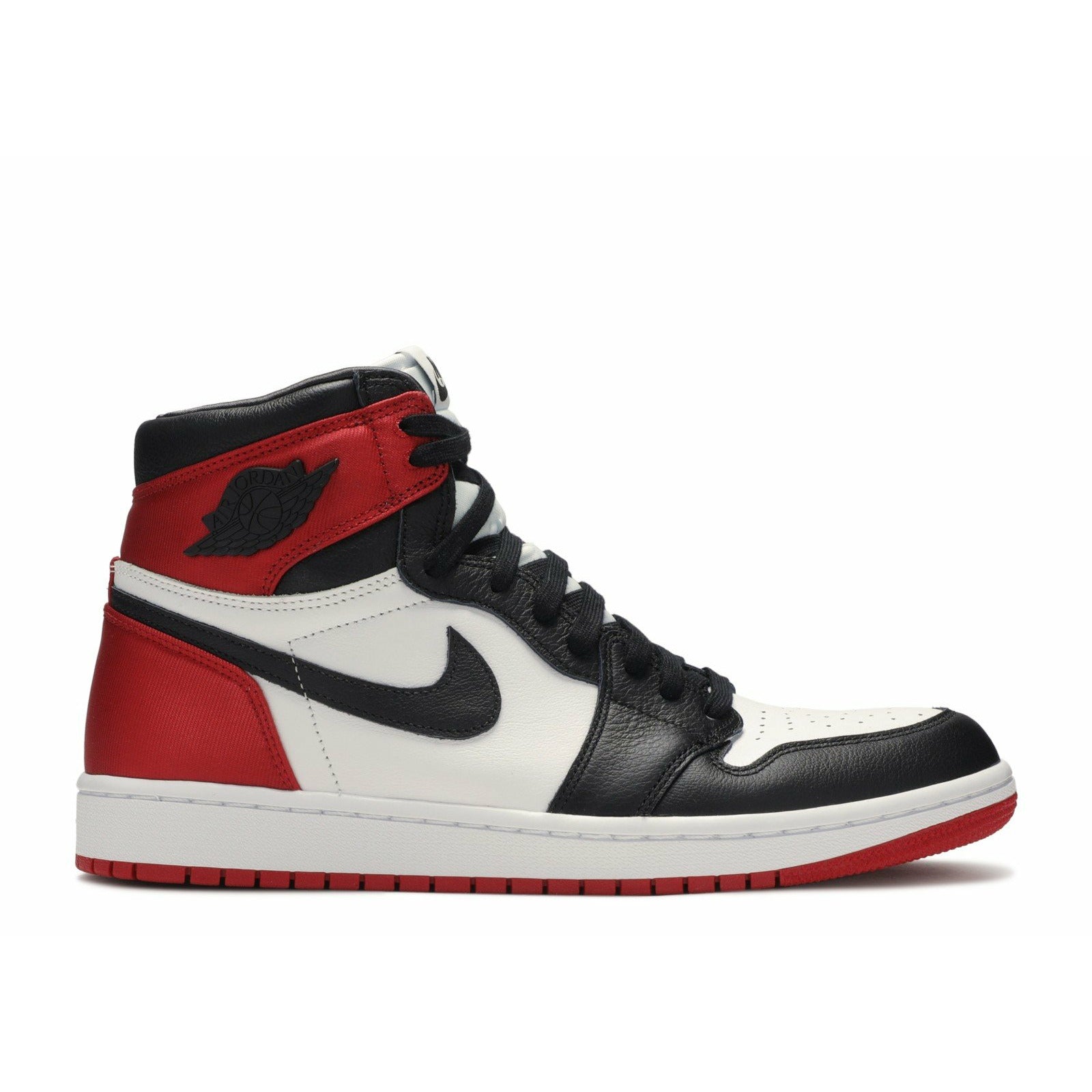 Wmns Air Jordan 1 Retro High Satin Black Toe (2019) | MrSneaker