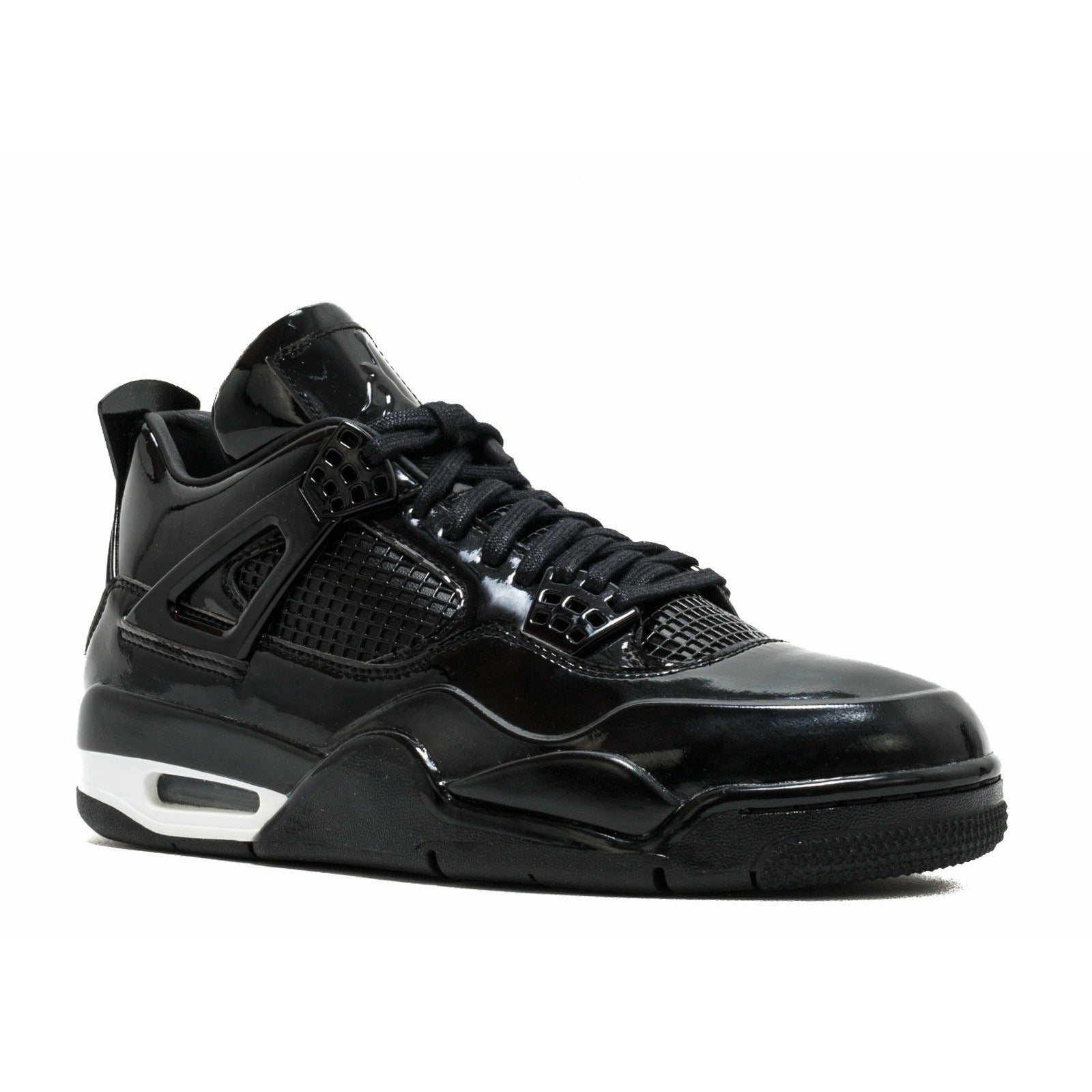 Air Jordan 4 Retro 11 Lab 4 Black Patent Leather (2015) | MrSneaker