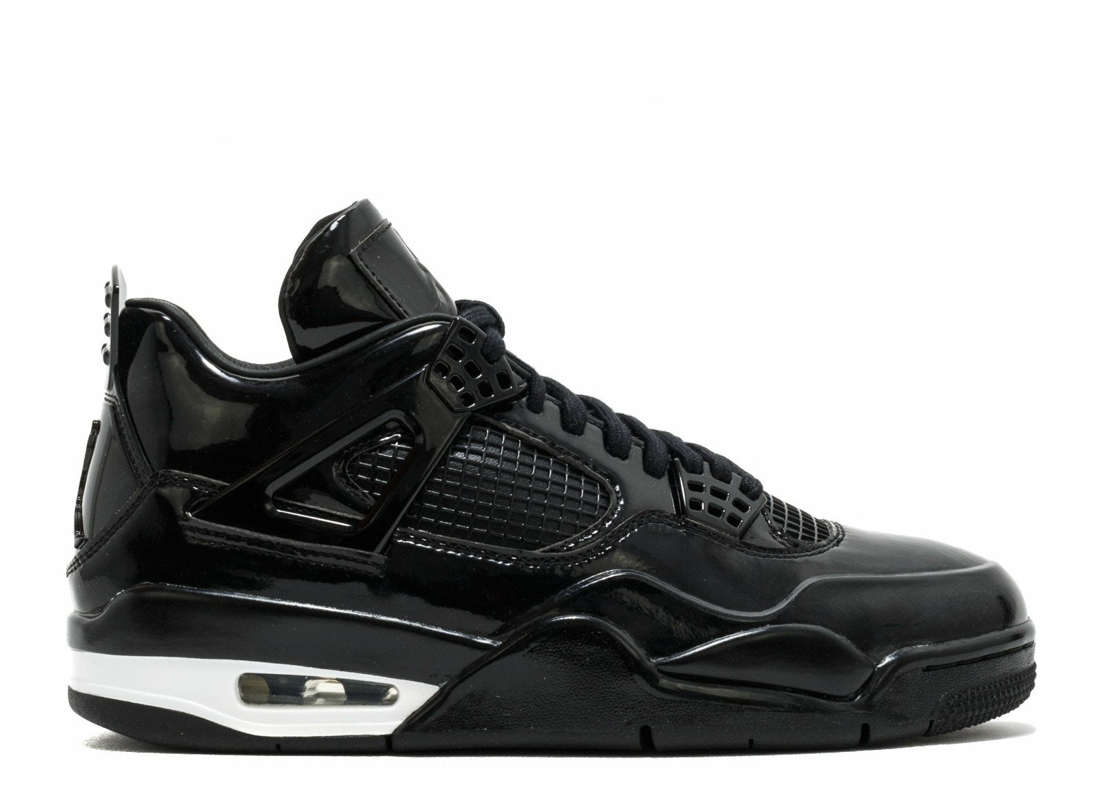 Air Jordan 4 Retro 11 Lab 4 Black Patent Leather (2015) | MrSneaker