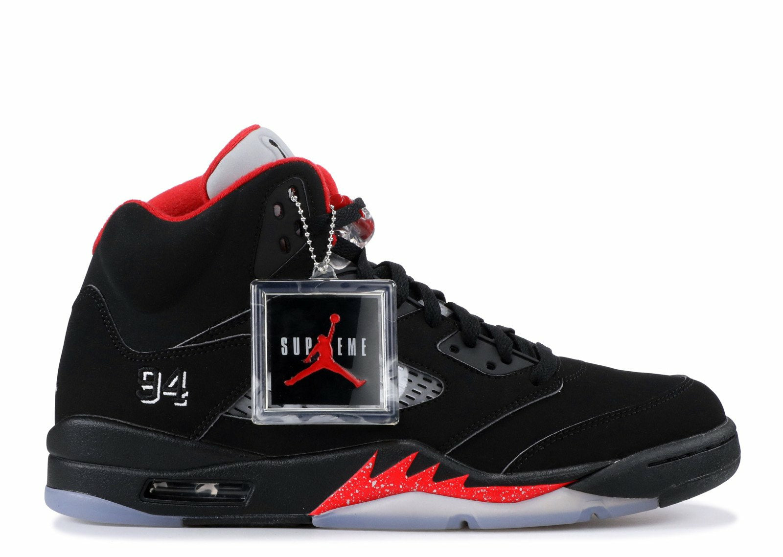 Supreme X Air Jordan 5 Retro "Black" | MrSneaker