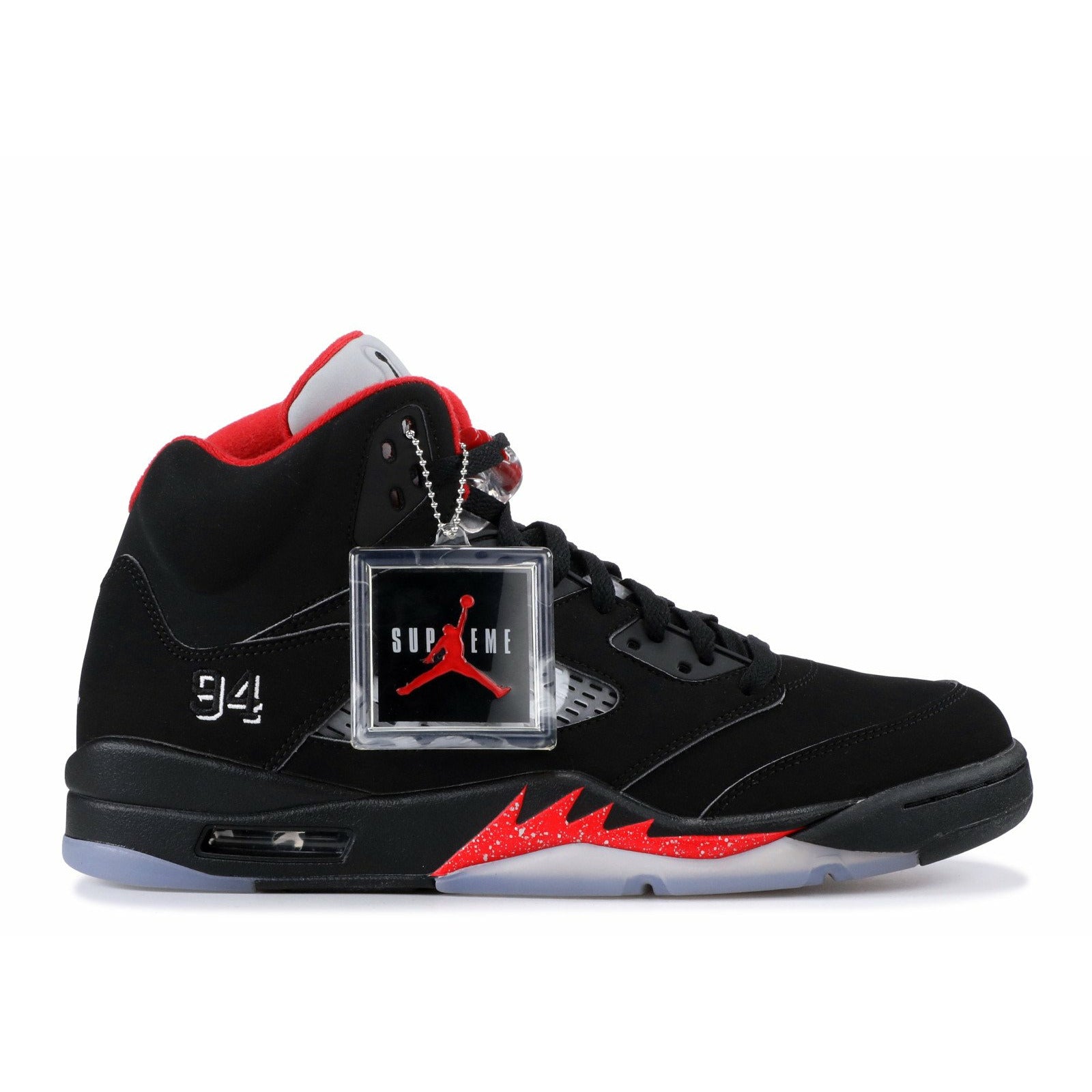 Supreme X Air Jordan 5 Retro "Black" | MrSneaker