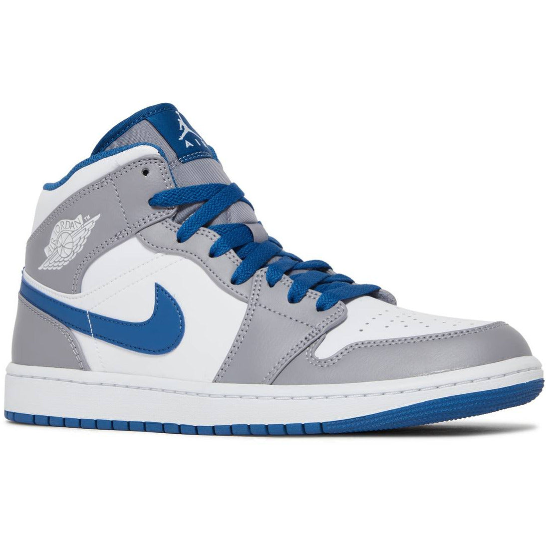 Air Jordan 1 Mid "Cement True Blue" (2023) | MrSneaker
