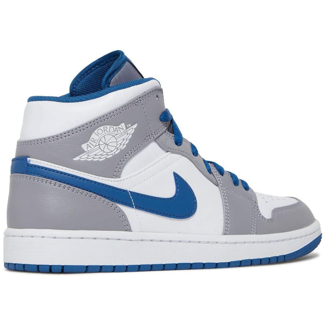 Air Jordan 1 Mid "Cement True Blue" (2023) | MrSneaker