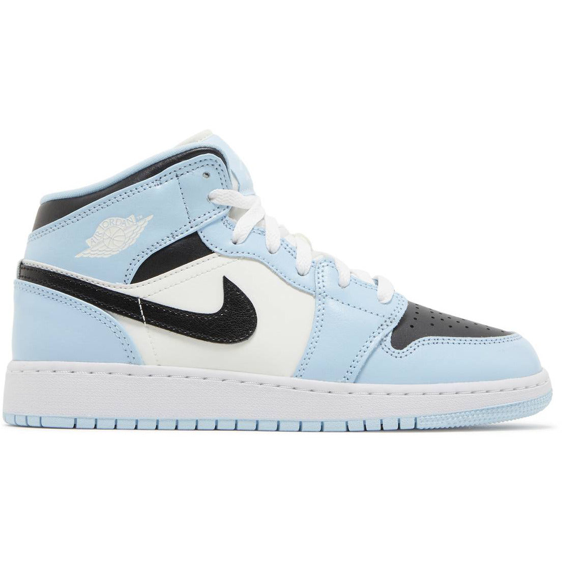 Air Jordan 1 Mid "Ice Blue" (GS/Juniors) (2022) | MrSneaker