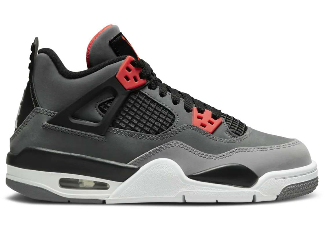 Air Jordan 4 Retro "Infrared" (GS/Juniors) (2022) | MrSneaker