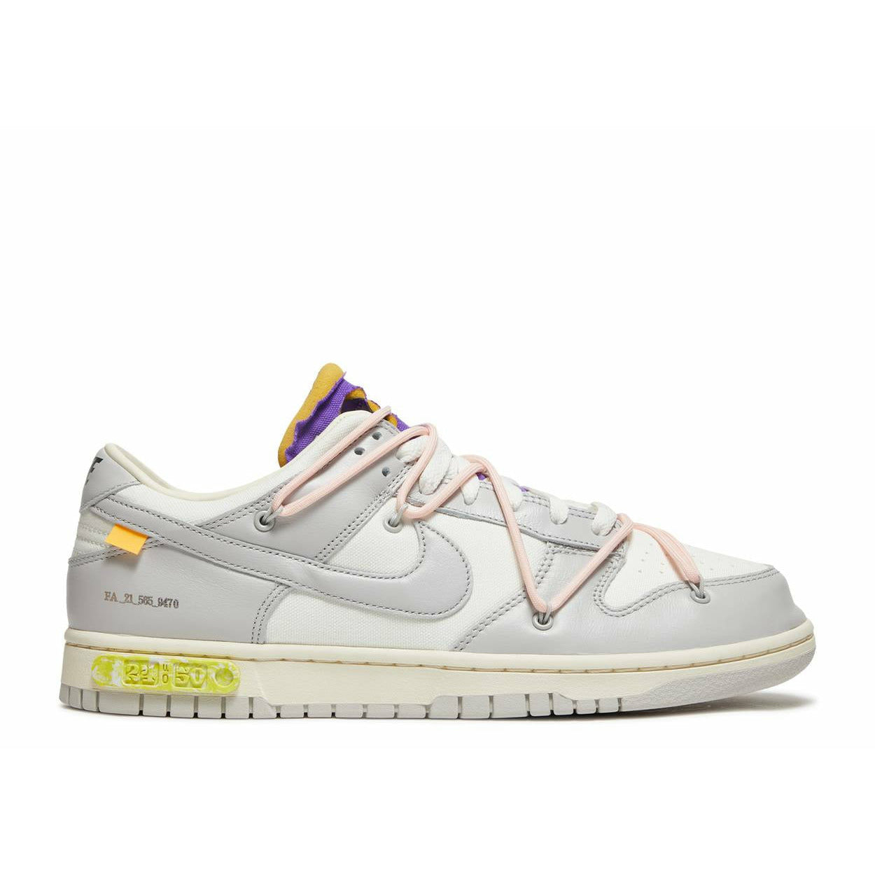 Off White X Dunk Low Lot 24 Of 50 (2021) | MrSneaker
