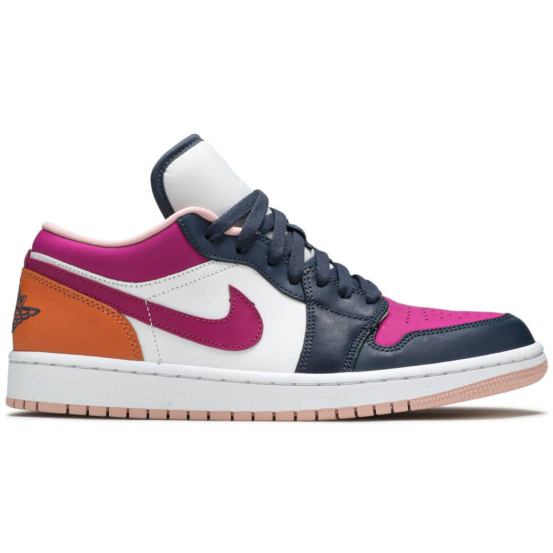 Air Jordan 1 Low "Mismatched - Purple Magenta" (Wmns) (2021) | MrSneaker