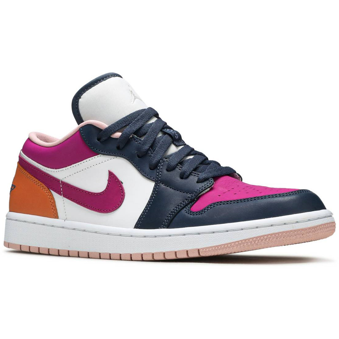 Air Jordan 1 Low "Mismatched - Purple Magenta" (Wmns) (2021) | MrSneaker