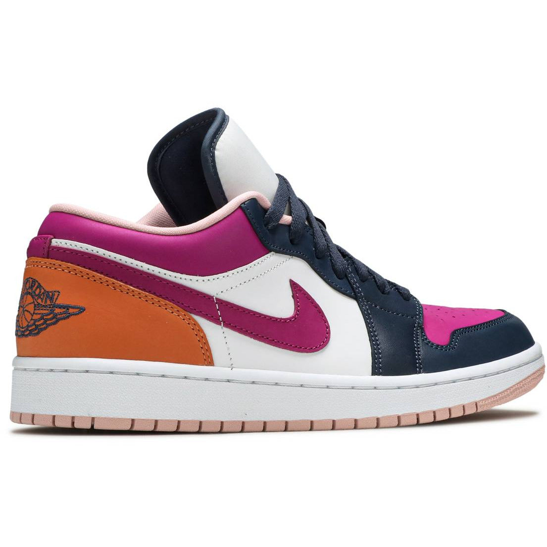 Air Jordan 1 Low "Mismatched - Purple Magenta" (Wmns) (2021) | MrSneaker